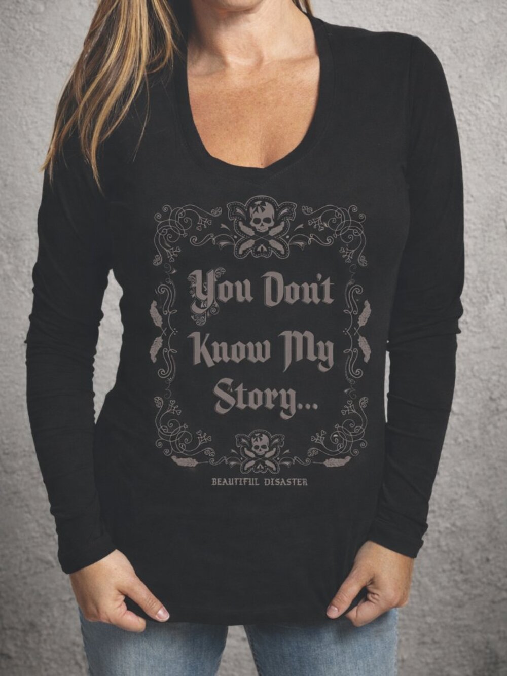 Beautiful Disaster -- "You don't know my story" 2XLC